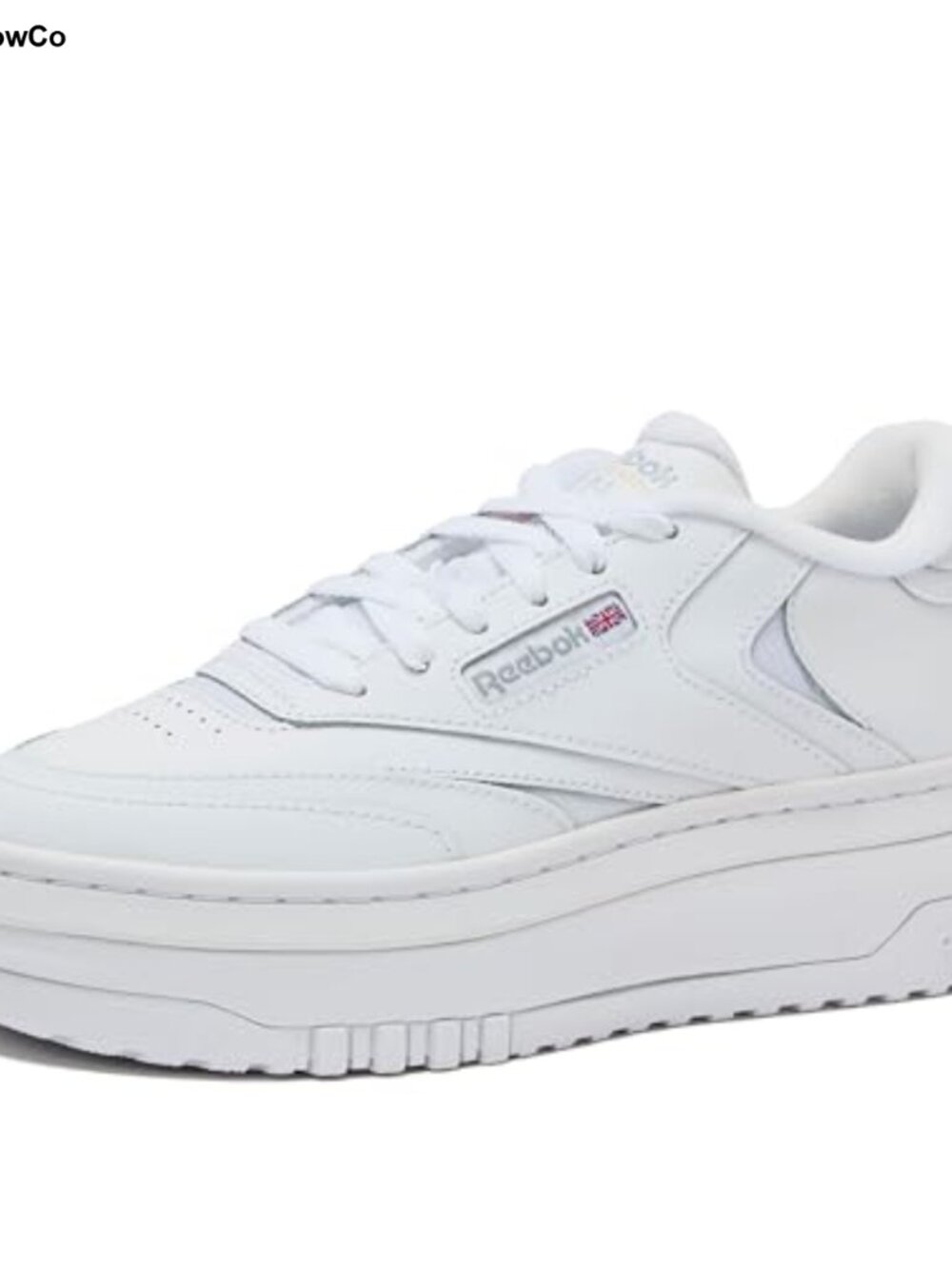 Platform Sneakers Leather Upper Cushioned Casual Tennis Walking Shoes